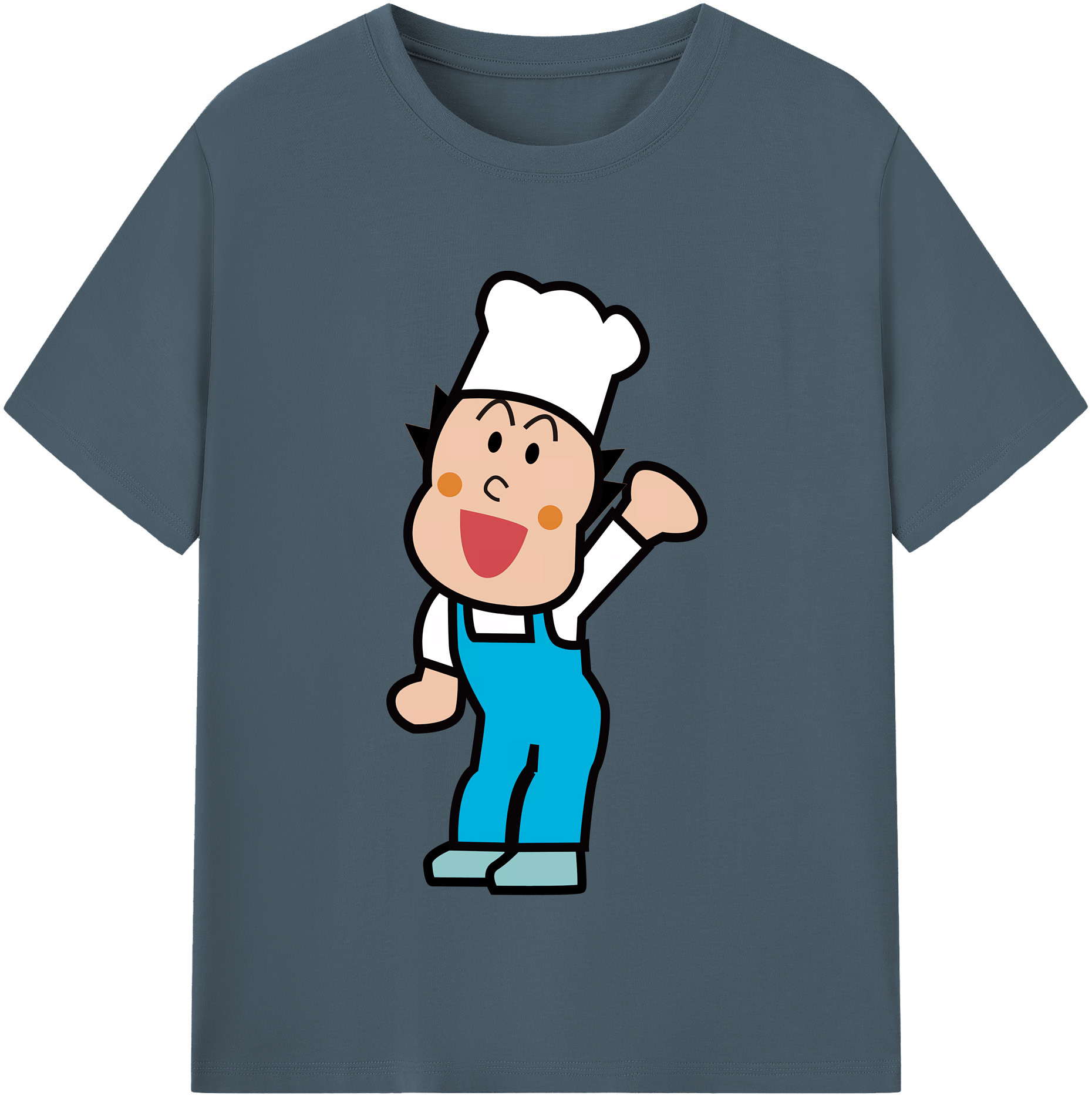 （画像用） アンパンマン Anpanman 綿100％半袖Tシャツ（フロントプリント）